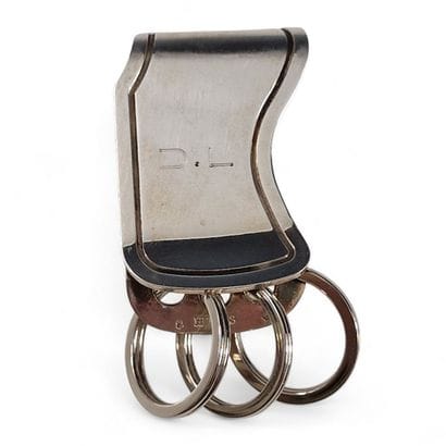 HERMES Paris - PORTE-CLEFS en argent 925...