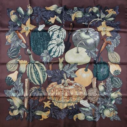 HERMES Paris made in France - CARRE en twill...