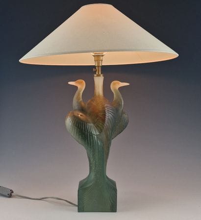 DAUM FRANCE - LAMPE MODELE 