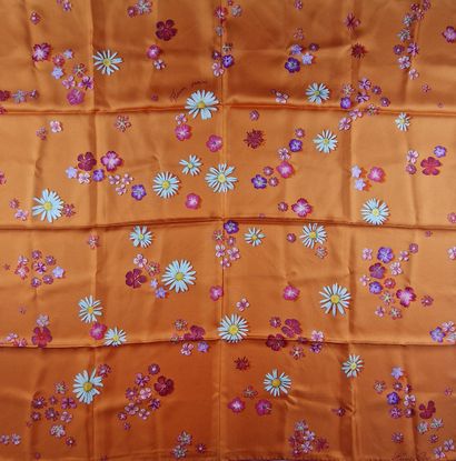 HERMES Paris made in France - CARRE en twill...