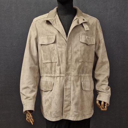 LORO PIANA - MEN'S SAHARIENNE JACKET with...