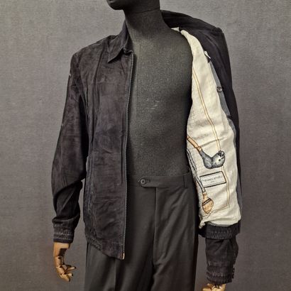 Francesco SMALTO - BLOUSON HOMME zippé en...
