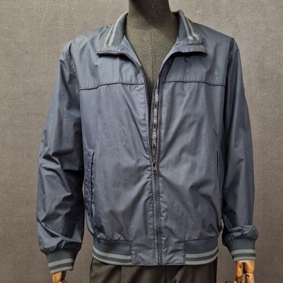 CERRUTI - MEN's zip-up blazer in water-repellent...