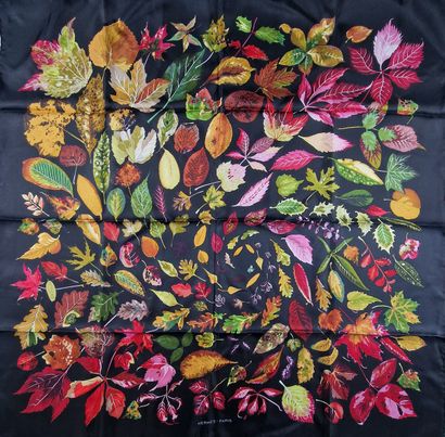 HERMES Paris made in France - CARRE en twill...