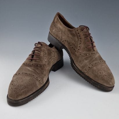 Cesare PACIOTTI - PAIR OF RICHELIEU laced...