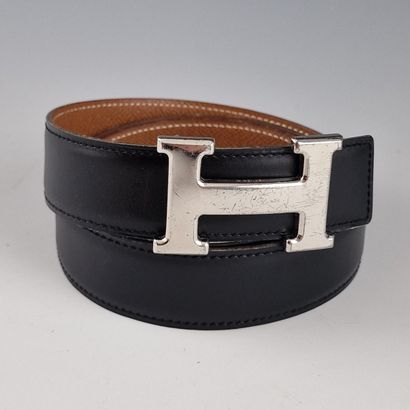 HERMES Paris made in France - CEINTURE réversible...