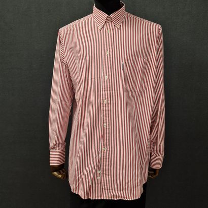 FACONNABLE - SET OF FOUR VARIOUS MEN'S SHIRTS....