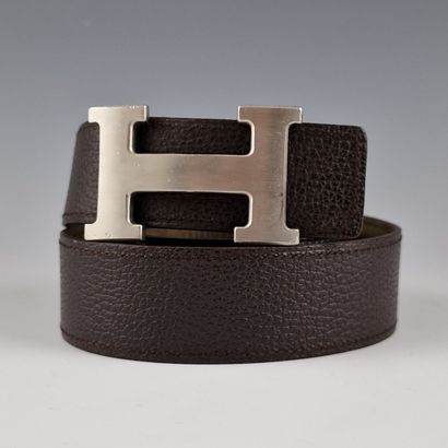 HERMES Paris made in France - CEINTURE réversible...