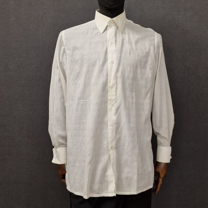 LANVIN - LOT COMPOSE DE CINQ CHEMISES HOMME...