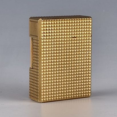 S.T DUPONT PARIS - GOLD-PLATED GAS POCKET...