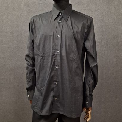 HERMES - LOT COMPOSED OF THREE MEN'S CHEMISES...