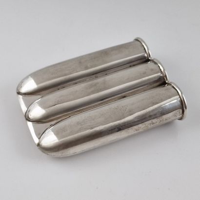 TRIPLE CIGAR CASE - Victorian England in...