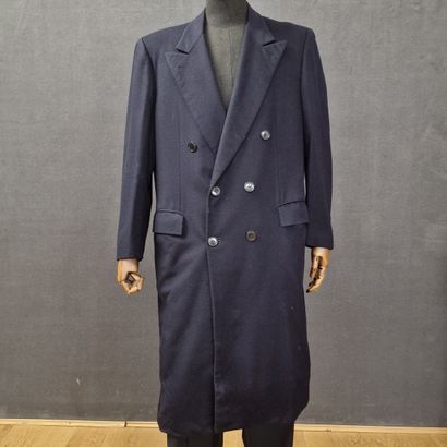 BRIONI - MEN'S COAT in navy cashmere. 

Expert...