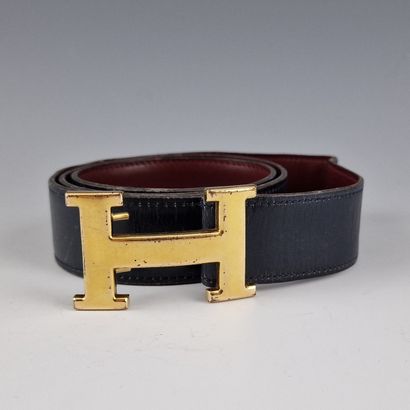 HERMES Paris made in France - 31mm reversible...