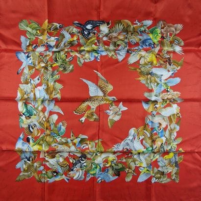 HERMES Paris made in France - CARRE in silk...