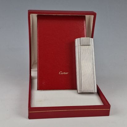 MUST DE CARTIER - Silver-plated gas POCKET...