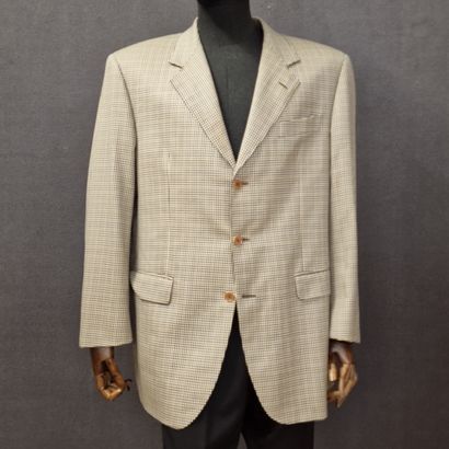 BURBERRY'S - VESTE HOMME en lainage écru...