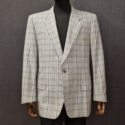 LANVIN Boutique - MEN'S JACKET in ecru cotton...