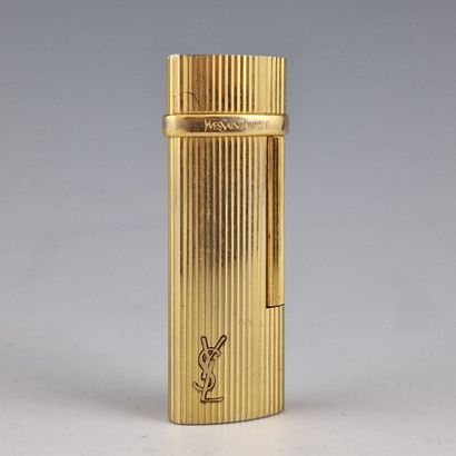 YVES SAINT LAURENT - BRIQUET DE POCHE à gaz...