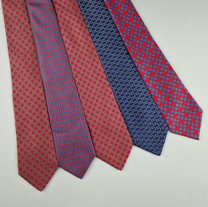 HERMES Paris made in France - LOT OF FIVE...