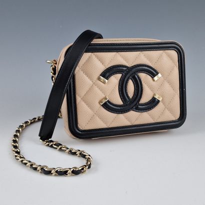 CHANEL circa 2016 - 14cm BAG in partially...