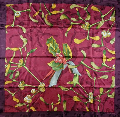 HERMES Paris made in France - CARRE en twill...