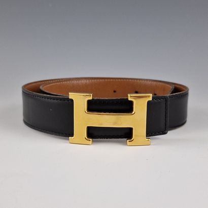 HERMES Paris made in France - CEINTURE réversible...