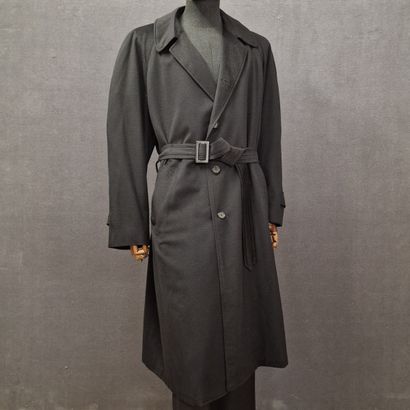 JEAN JACQUES - MEN'S COAT in black cashmere....