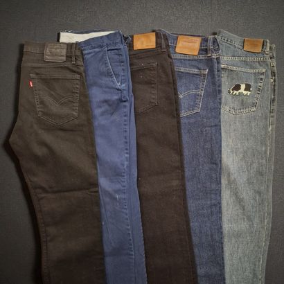 MISE AU GREEN, LEVI'S, J CREW - LOT COMPOSED...