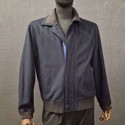 FACONNABLE - VESTE HOMME zippée en laine...