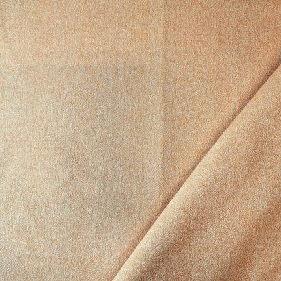 SET OF THREE RECTANGULAR NAPPES in coral...