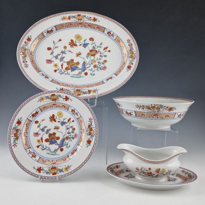 BERNARDAUD - LIMOGES - PONDICHERY MODEL -...