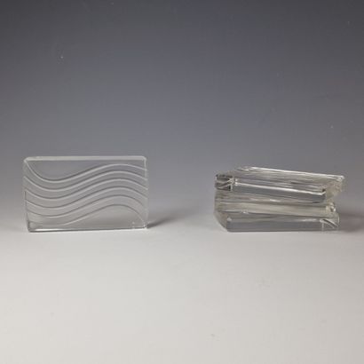 LALIQUE FRANCE - MODELE VAGUES - 15 WHITE...