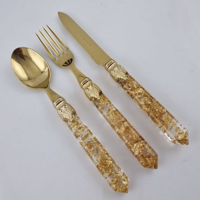 SANDRO RIVADOSSI - 18 PIECES TABLE SET FOR...