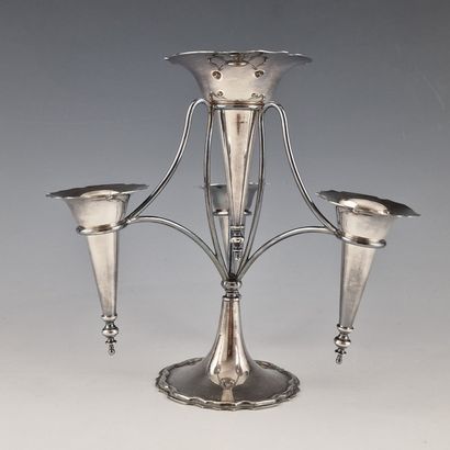 TABLE BOUQUETIERE WITH FOUR MOVABLE HORNETS...