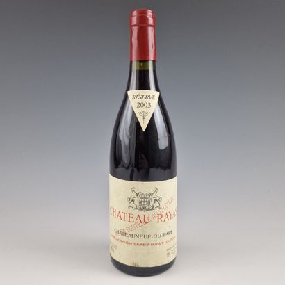 CHATEAU RAYAS - CHATEAUNEUF DU PAPE - 2003
1...