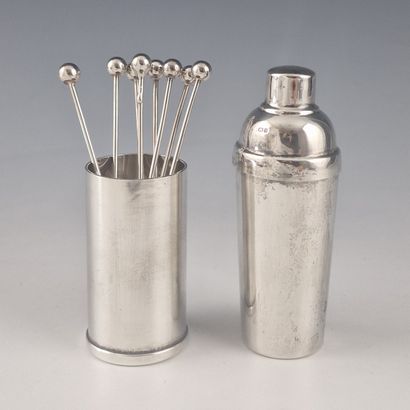 COCKTAIL SHAKER in silver 925 Millièmes -...