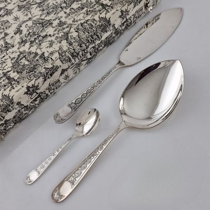 CHRISTOFLE - MODELE VILLEROY - SERVICE A...