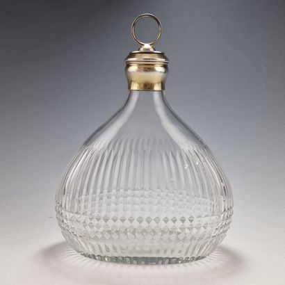 GOURDE-SHAPED ALCOHOL CARAFEE (ARMAGNAC)...
