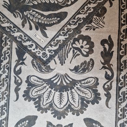 BEAUVILLE - LONG TABLE runner in cotton Circa...