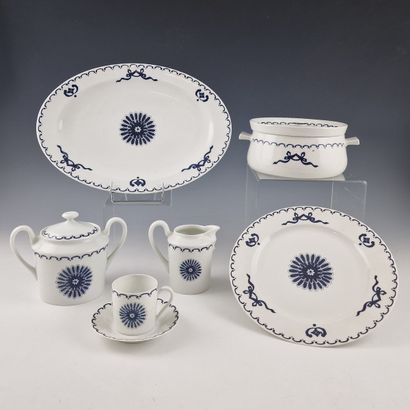 LIMOGES POUR PORCELAINE DE PARIS - DECOR...