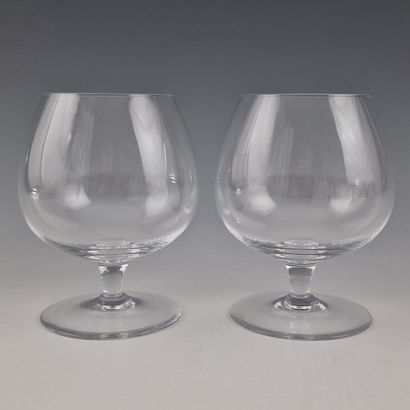SET OF 12 BALLON ALCOHOL GLASSES in white...