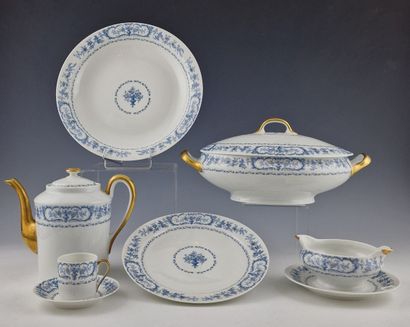 JAMMET-SEIGNOLLES - 77 PIECES TABLE AND COFFEE...