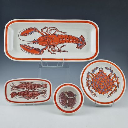 KELLER ET GUERIN A LUNEVILLE - 19 PIECES...