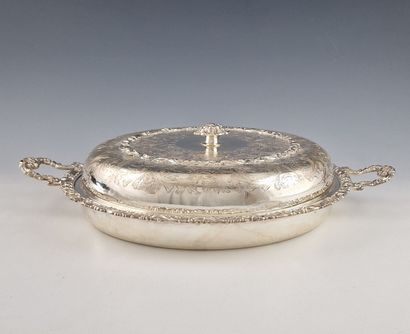 LARGE, ROUND, COVERED, HORS D'OEUVRES TRANSFORMABLE...