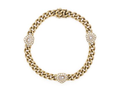 CHOPARD ''HAPPY DIAMONDS''
 - BRACELET ARTICULE...