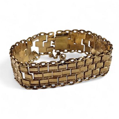 BRACELET RUBAN SOUPLE du Milieu du XXème...