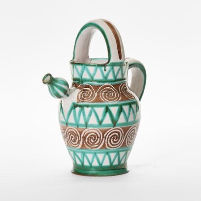 Robert PICAULT (1919-2000)
CHEVRETTE 
Enamelled...