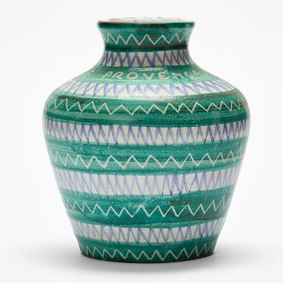 Robert PICAULT (1919-2000)
BALUSTRE VASE...
