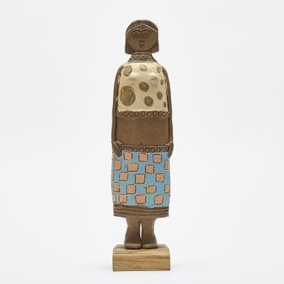 Albert THIRY (1932-2009)
TOTEM FIGURE
Chamotte...